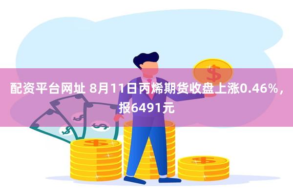 配资平台网址 8月11日丙烯期货收盘上涨0.46%，报6491元